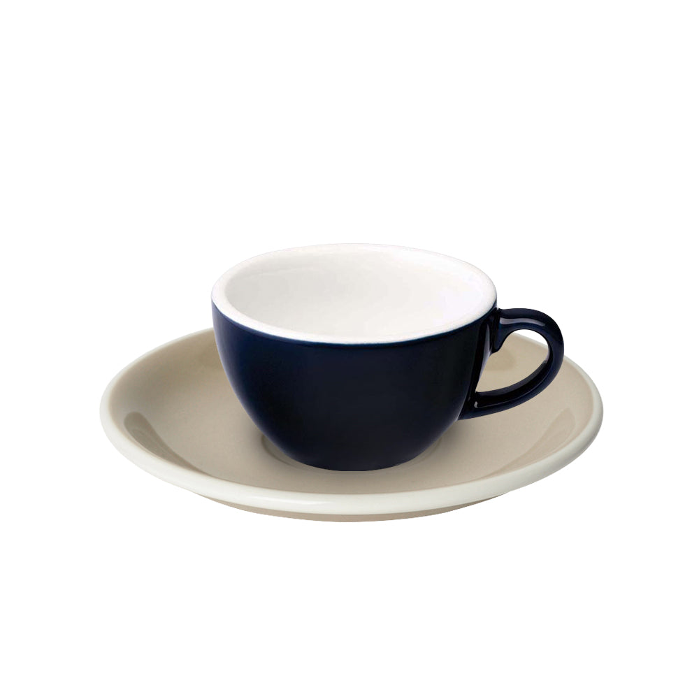 Loveramics Egg Flat White Cup (150ml) and Saucer (14.5cm) Set