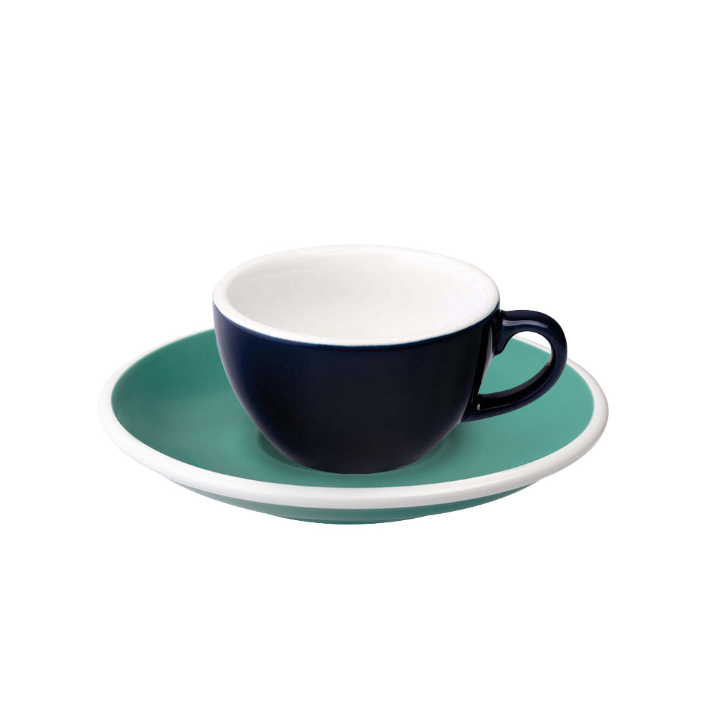 Loveramics Egg Flat White Cup (150ml) and Saucer (14.5cm) Set