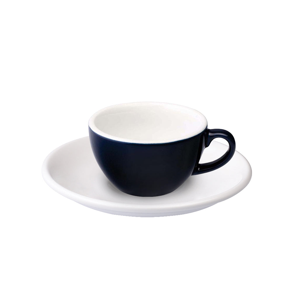 Loveramics Egg Flat White Cup (150ml) and Saucer (14.5cm) Set