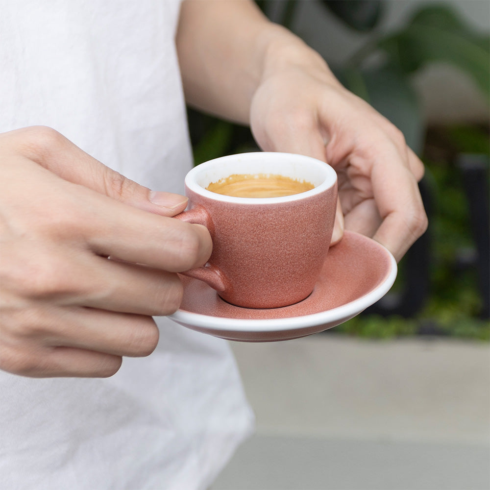Loveramics Egg Mineral Espresso Cup (80ml) and Saucer (11.5cm) Set