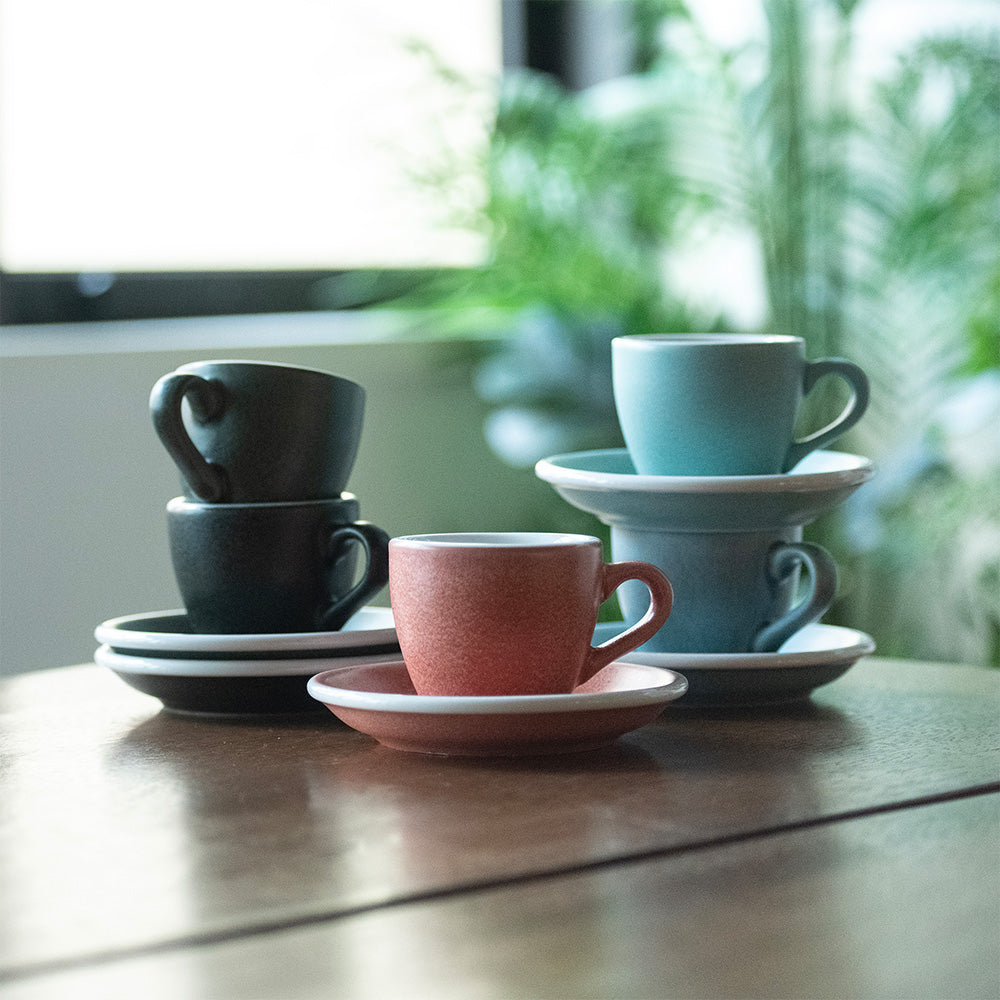 Loveramics Egg Mineral Espresso Cup (80ml) and Saucer (11.5cm) Set