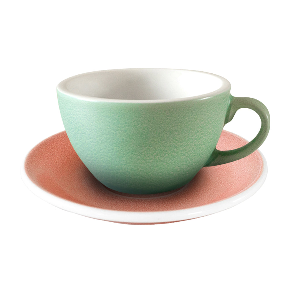 Loveramics Egg Mineral Cappuccino Cup (200ml) and Saucer (14.5cm) Set