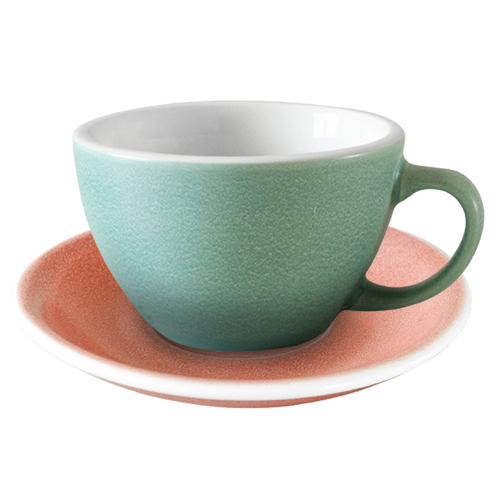 Loveramics Egg Mineral Latte Cup (300ml) and Saucer (15.5cm) Set