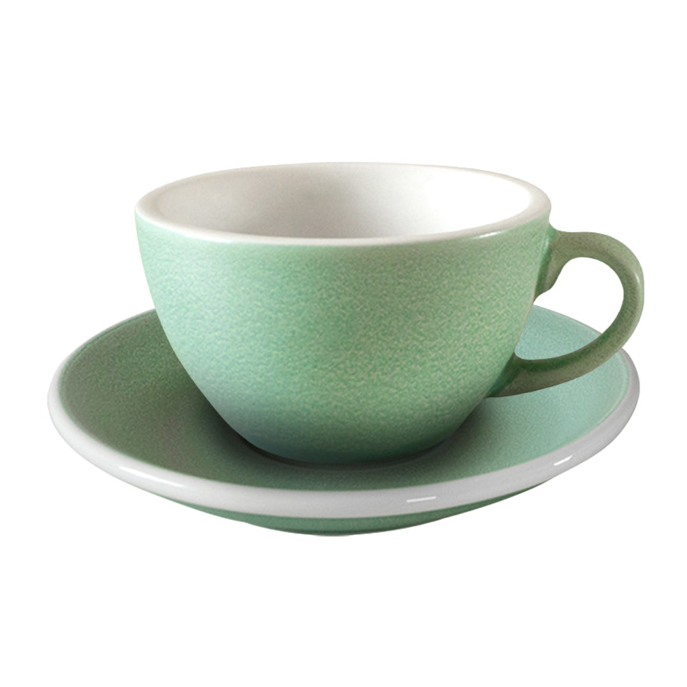Loveramics Egg Mineral Cappuccino Cup (200ml) and Saucer (14.5cm) Set