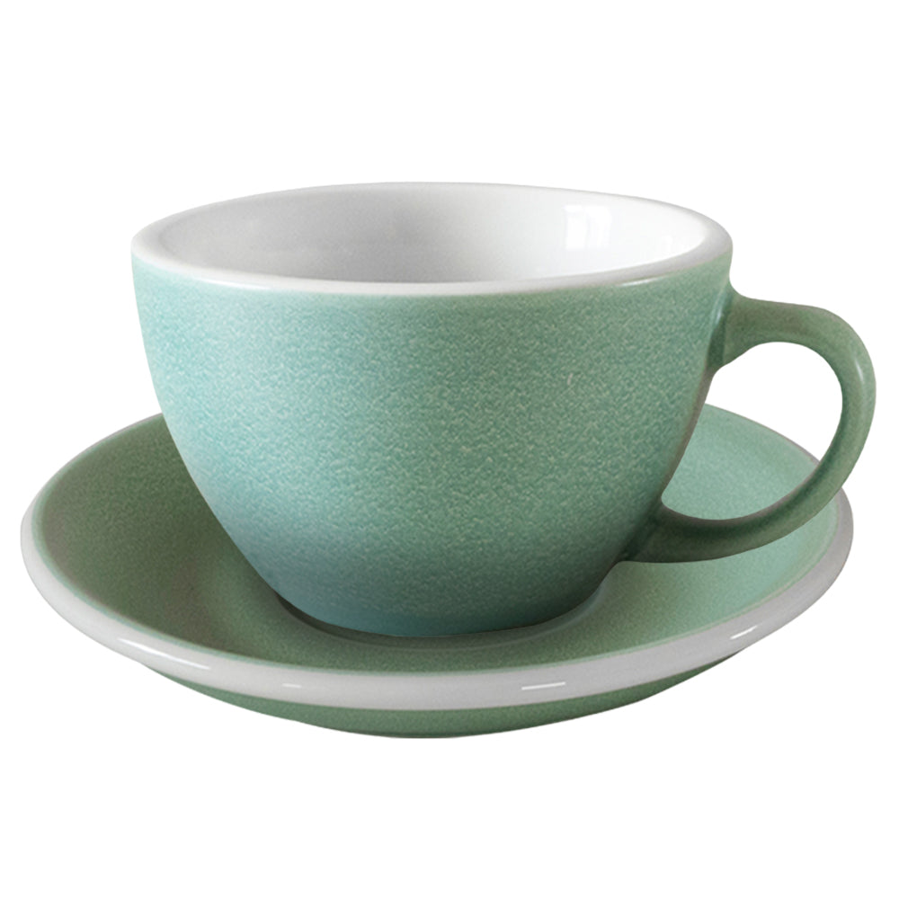 Loveramics Egg Mineral Latte Cup (300ml) and Saucer (15.5cm) Set