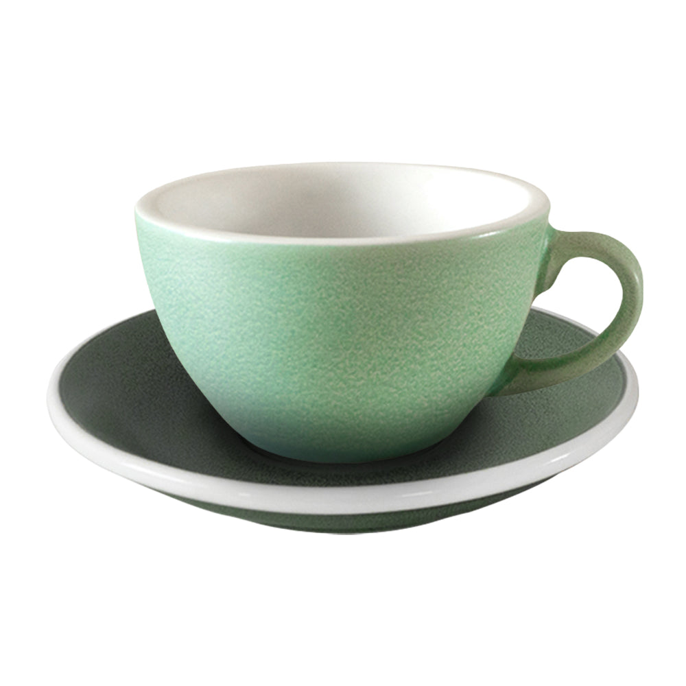 Loveramics Egg Mineral Cappuccino Cup (200ml) and Saucer (14.5cm) Set