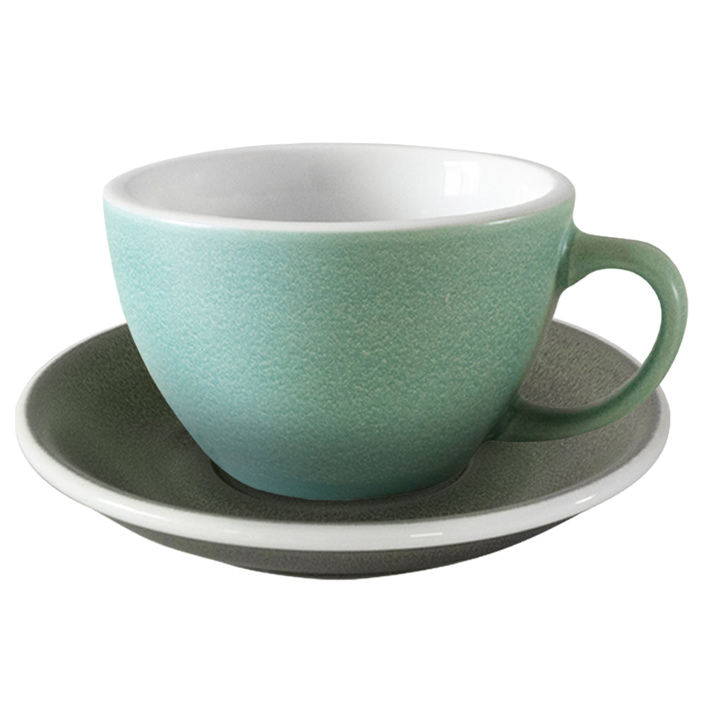 Loveramics Egg Mineral Latte Cup (300ml) and Saucer (15.5cm) Set