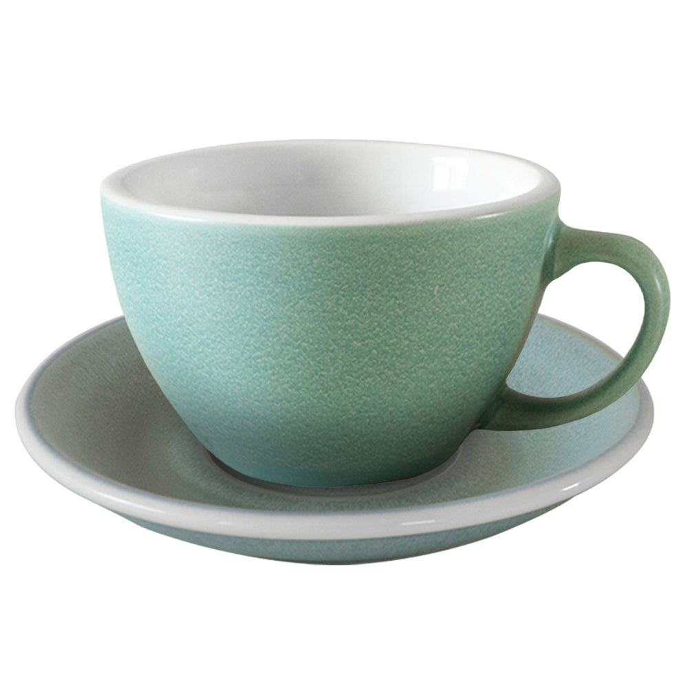 Loveramics Egg Mineral Latte Cup (300ml) and Saucer (15.5cm) Set