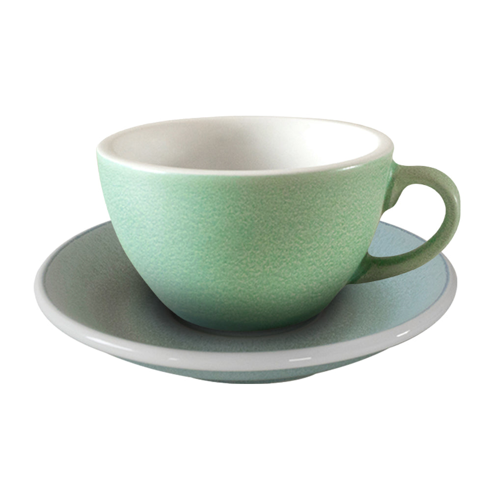 Loveramics Egg Mineral Cappuccino Cup (200ml) and Saucer (14.5cm) Set