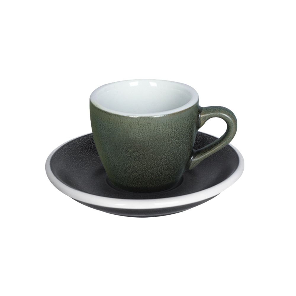 Loveramics Egg Mineral Espresso Cup (80ml) and Saucer (11.5cm) Set
