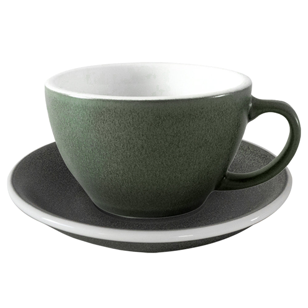 Loveramics Egg Mineral Latte Cup (300ml) and Saucer (15.5cm) Set