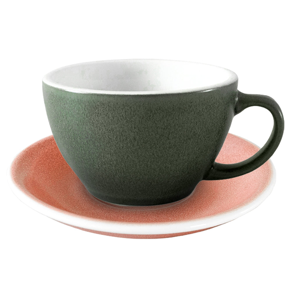 Loveramics Egg Mineral Latte Cup (300ml) and Saucer (15.5cm) Set