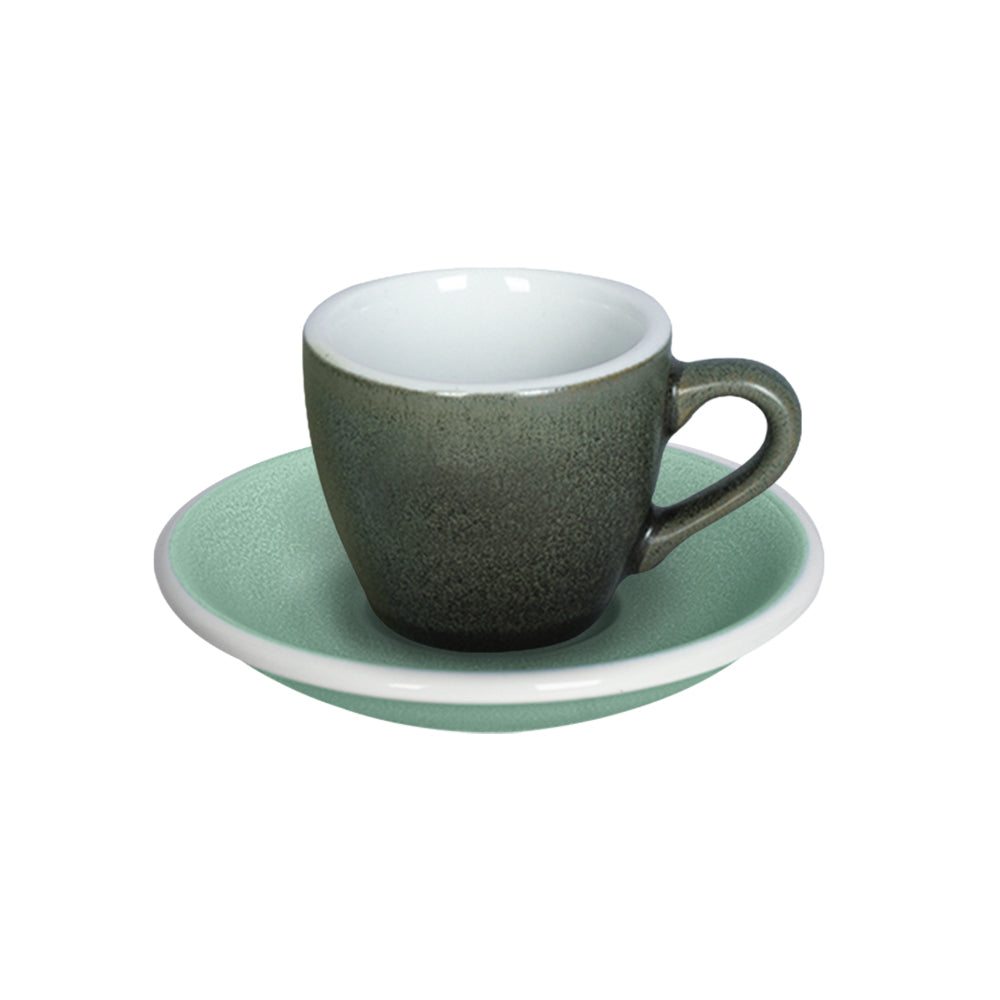Loveramics Egg Mineral Espresso Cup (80ml) and Saucer (11.5cm) Set