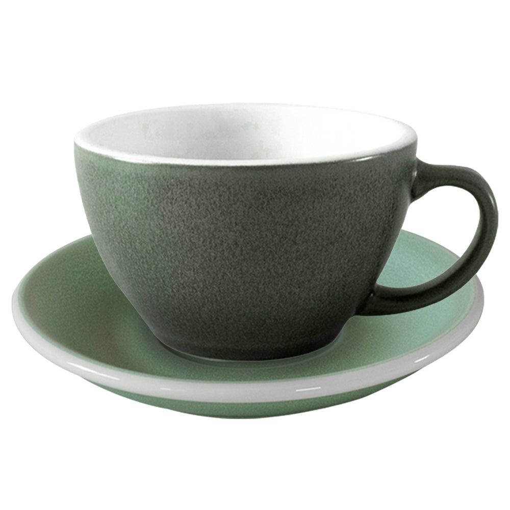 Loveramics Egg Mineral Latte Cup (300ml) and Saucer (15.5cm) Set