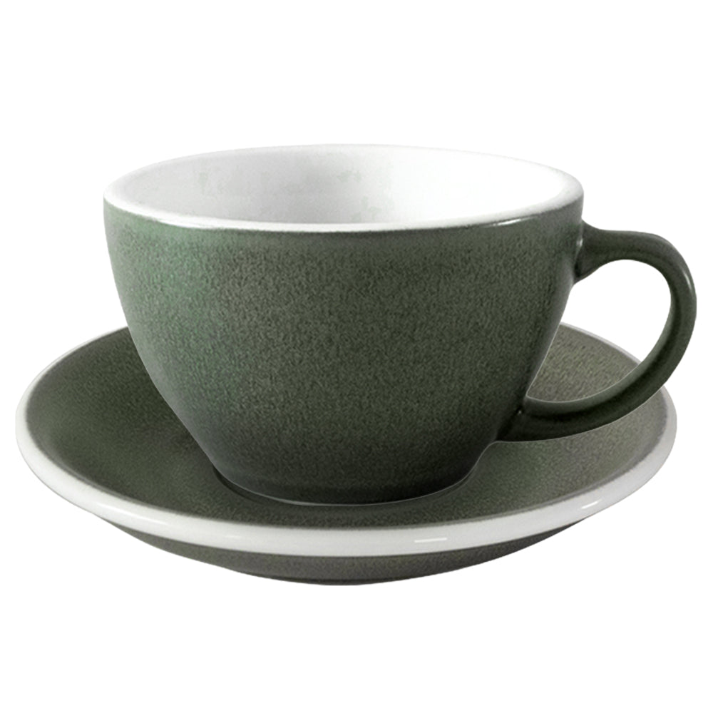 Loveramics Egg Mineral Latte Cup (300ml) and Saucer (15.5cm) Set