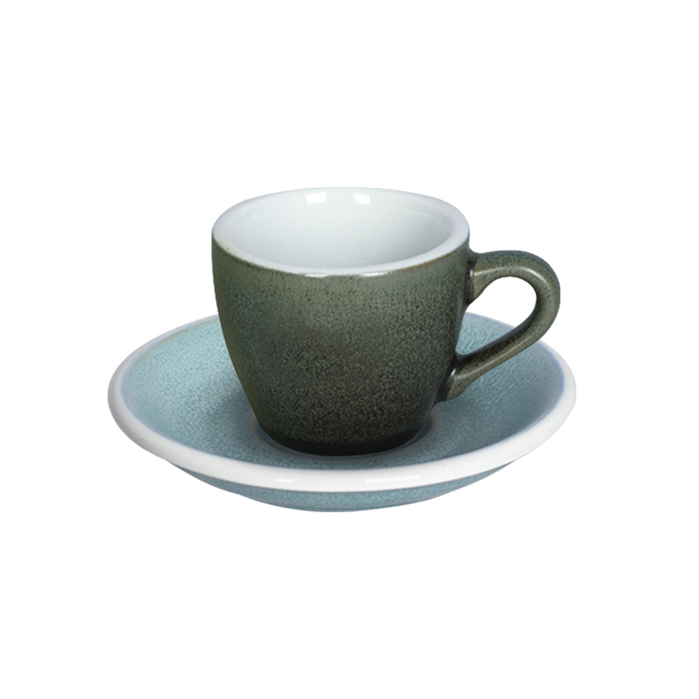 Loveramics Egg Mineral Espresso Cup (80ml) and Saucer (11.5cm) Set