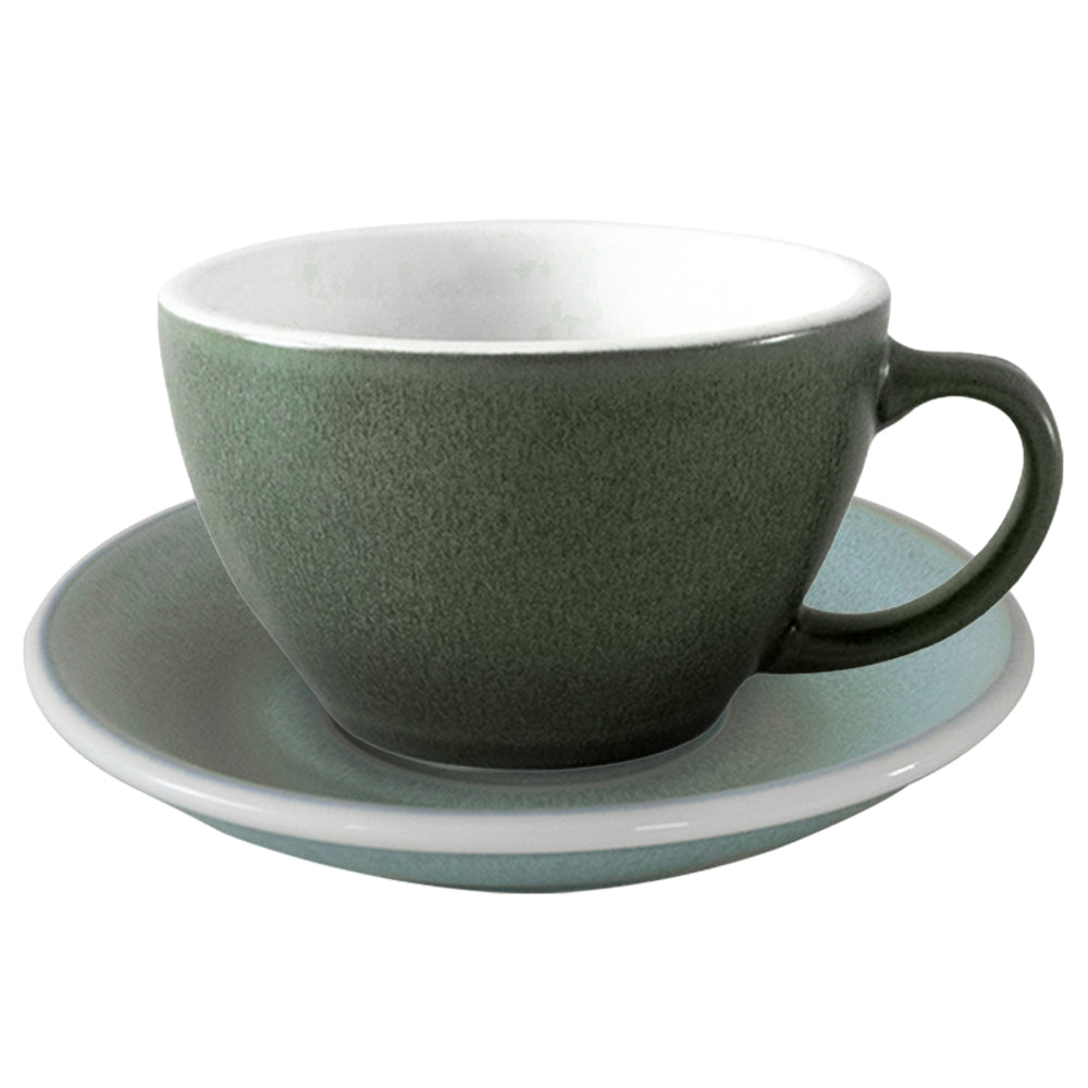Loveramics Egg Mineral Latte Cup (300ml) and Saucer (15.5cm) Set