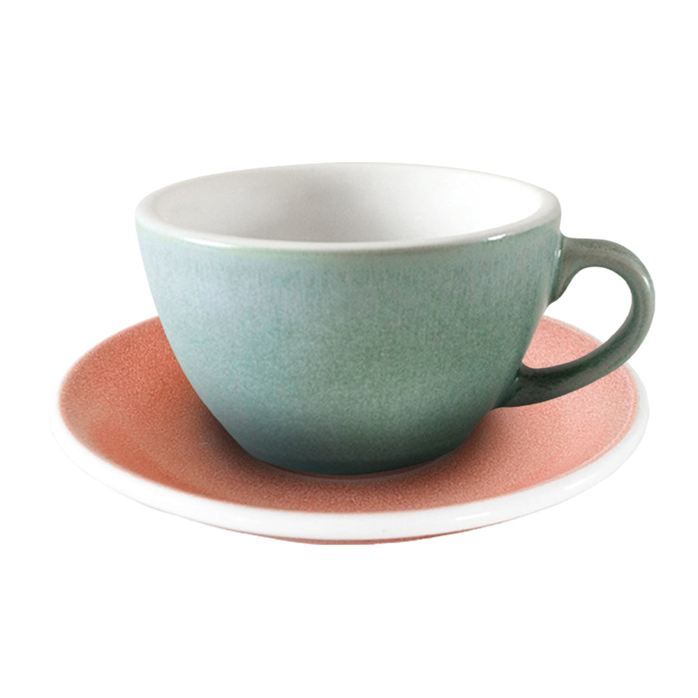 Loveramics Egg Mineral Cappuccino Cup (200ml) and Saucer (14.5cm) Set