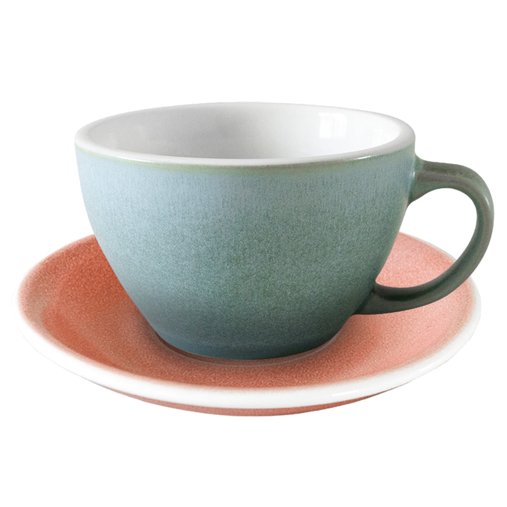 Loveramics Egg Mineral Latte Cup (300ml) and Saucer (15.5cm) Set
