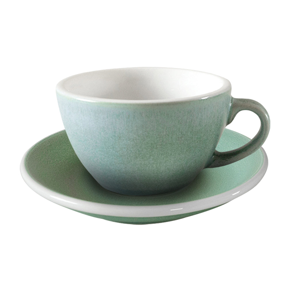 Loveramics Egg Mineral Cappuccino Cup (200ml) and Saucer (14.5cm) Set