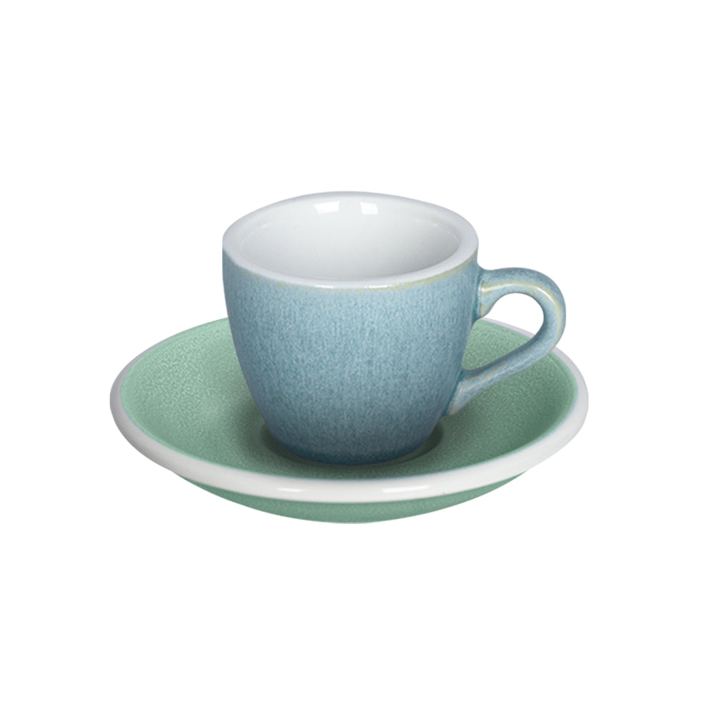 Loveramics Egg Mineral Espresso Cup (80ml) and Saucer (11.5cm) Set