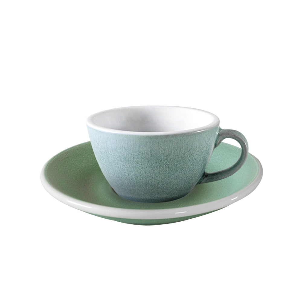 Loveramics Egg Mineral Flat White Cup (150ml) and Saucer (14.5cm) Set