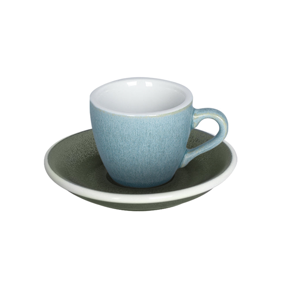 Loveramics Egg Mineral Espresso Cup (80ml) and Saucer (11.5cm) Set