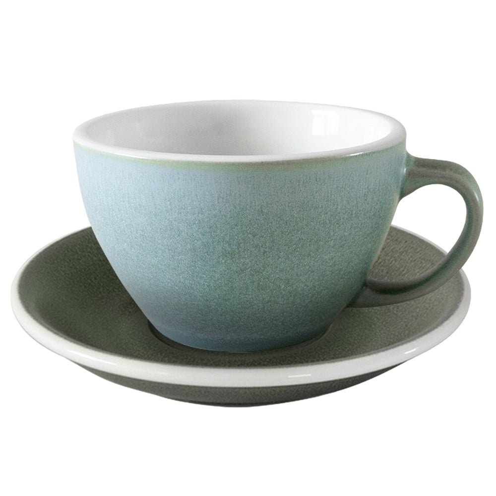 Loveramics Egg Mineral Latte Cup (300ml) and Saucer (15.5cm) Set