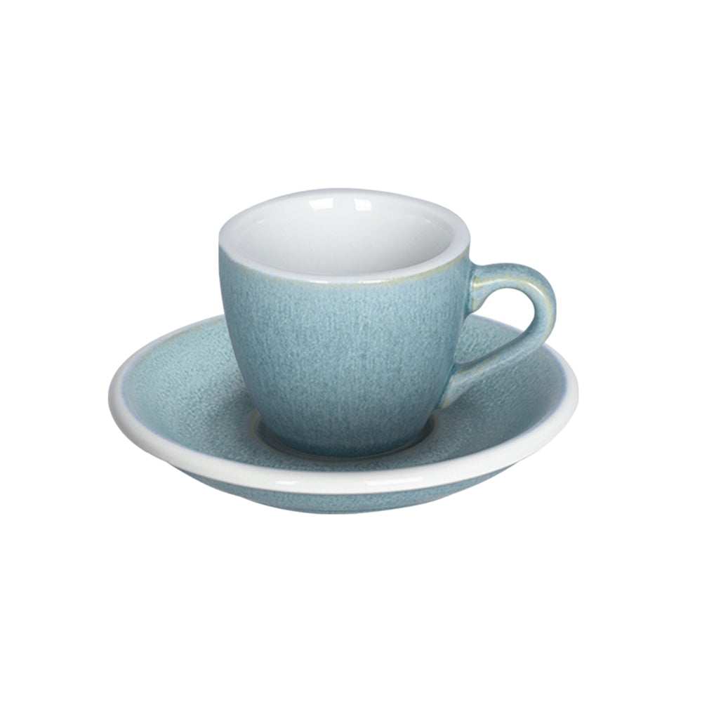 Loveramics Egg Mineral Espresso Cup (80ml) and Saucer (11.5cm) Set