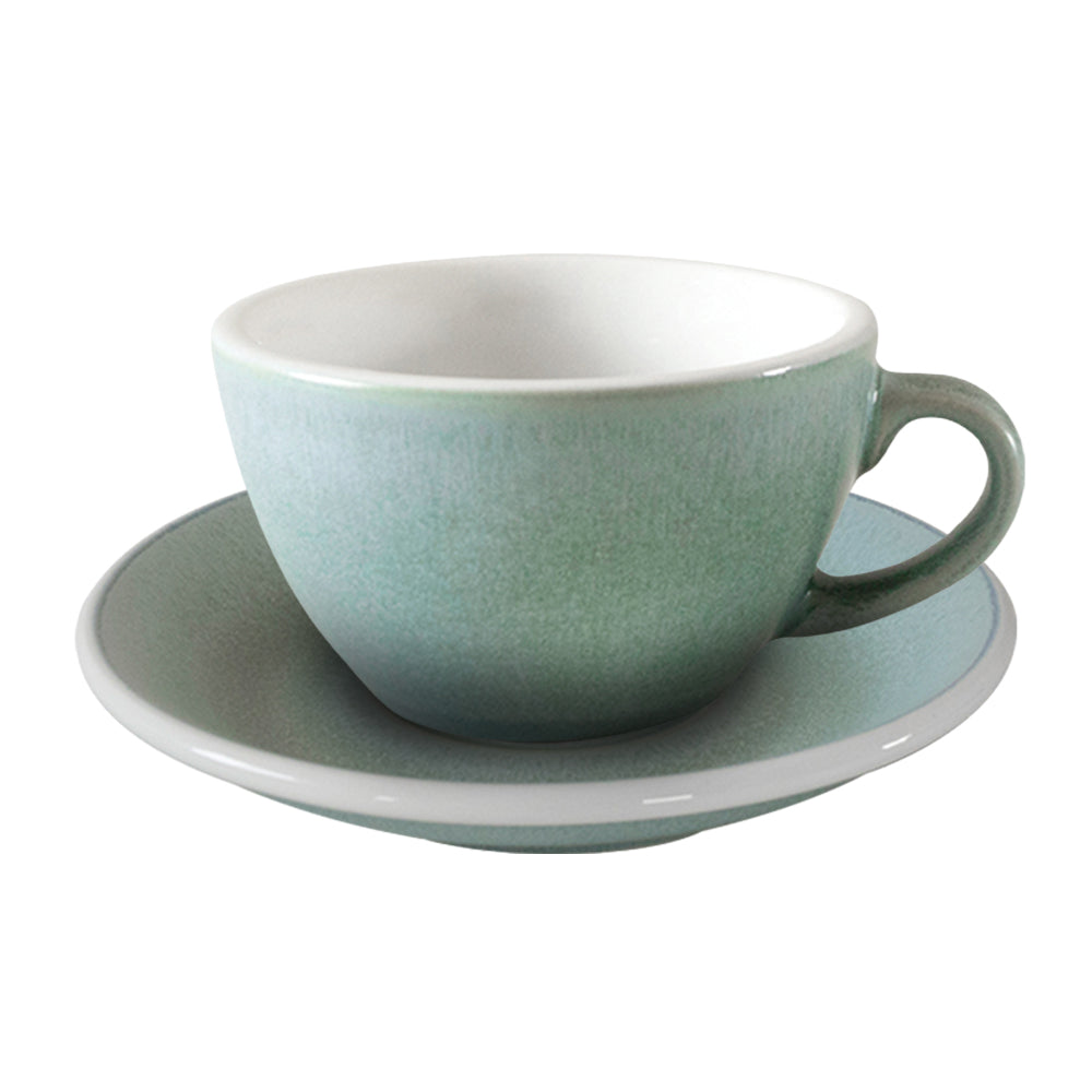 Loveramics Egg Mineral Cappuccino Cup (200ml) and Saucer (14.5cm) Set