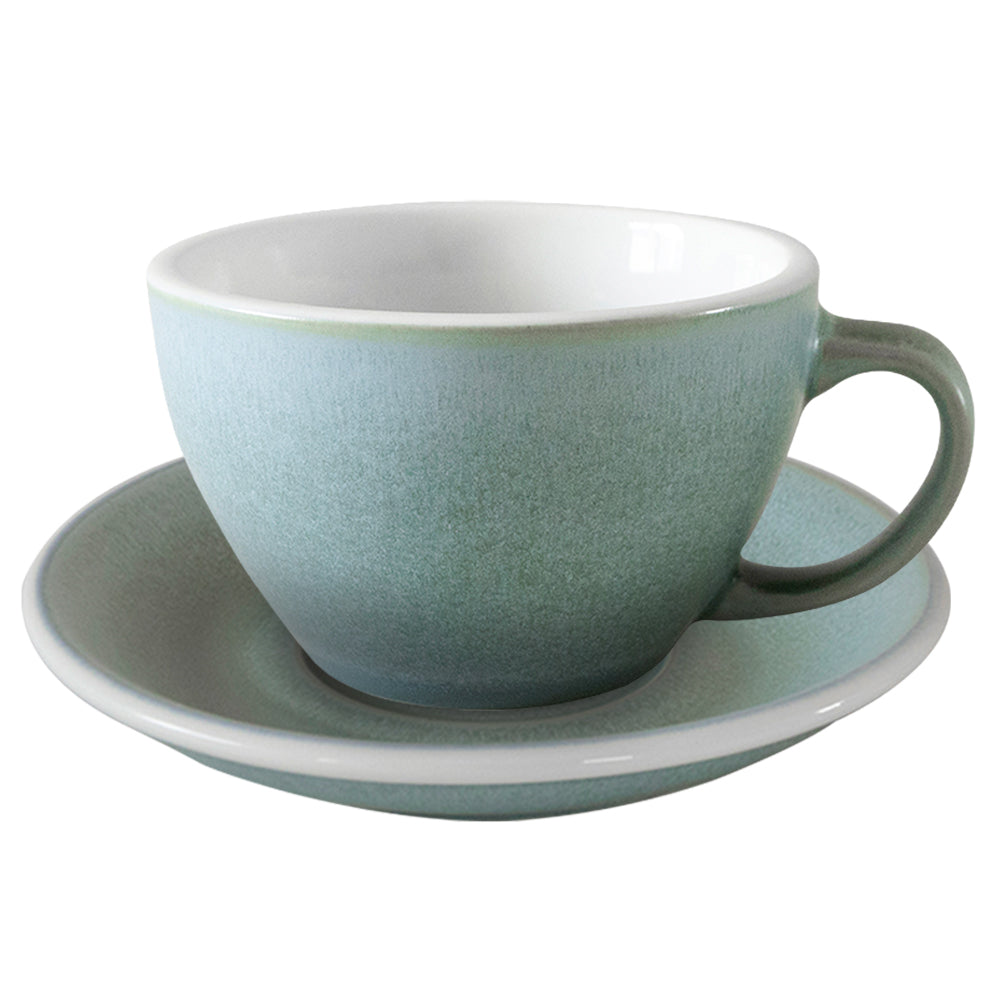 Loveramics Egg Mineral Latte Cup (300ml) and Saucer (15.5cm) Set