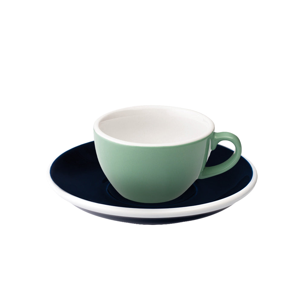Loveramics Egg Flat White Cup (150ml) and Saucer (14.5cm) Set