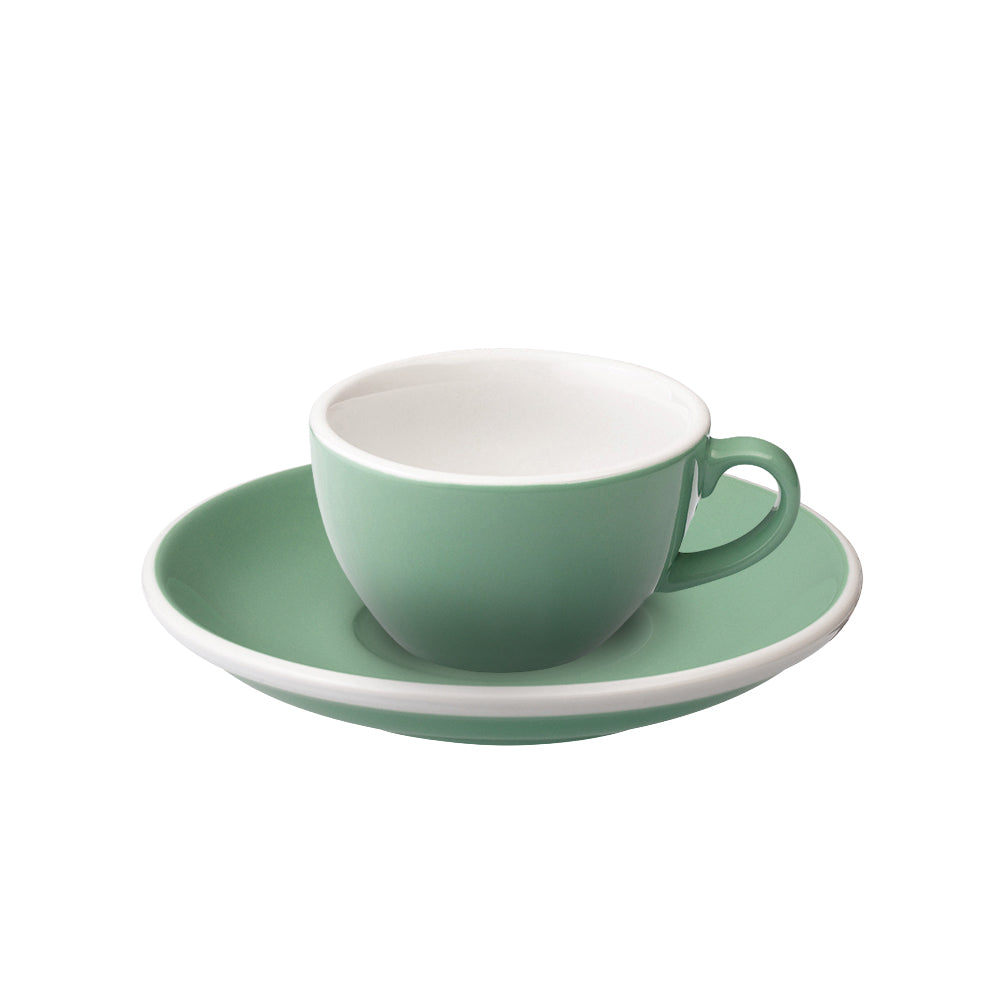 Loveramics Egg Flat White Cup (150ml) and Saucer (14.5cm) Set