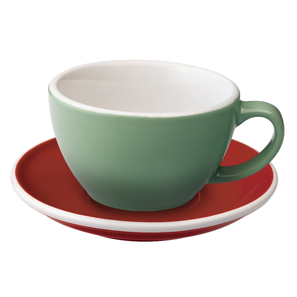 Loveramics Egg Latte Cup (300ml) and Saucer (15.5cm) Set