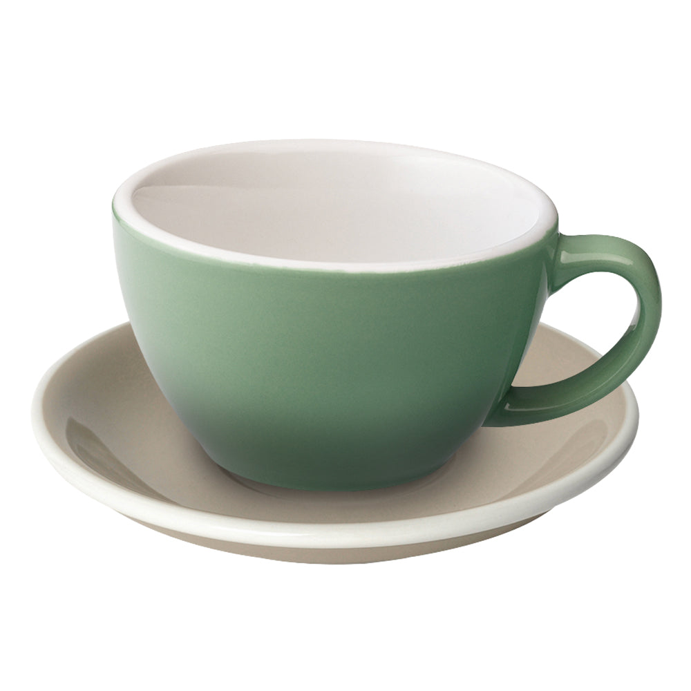 Loveramics Egg Latte Cup (300ml) and Saucer (15.5cm) Set