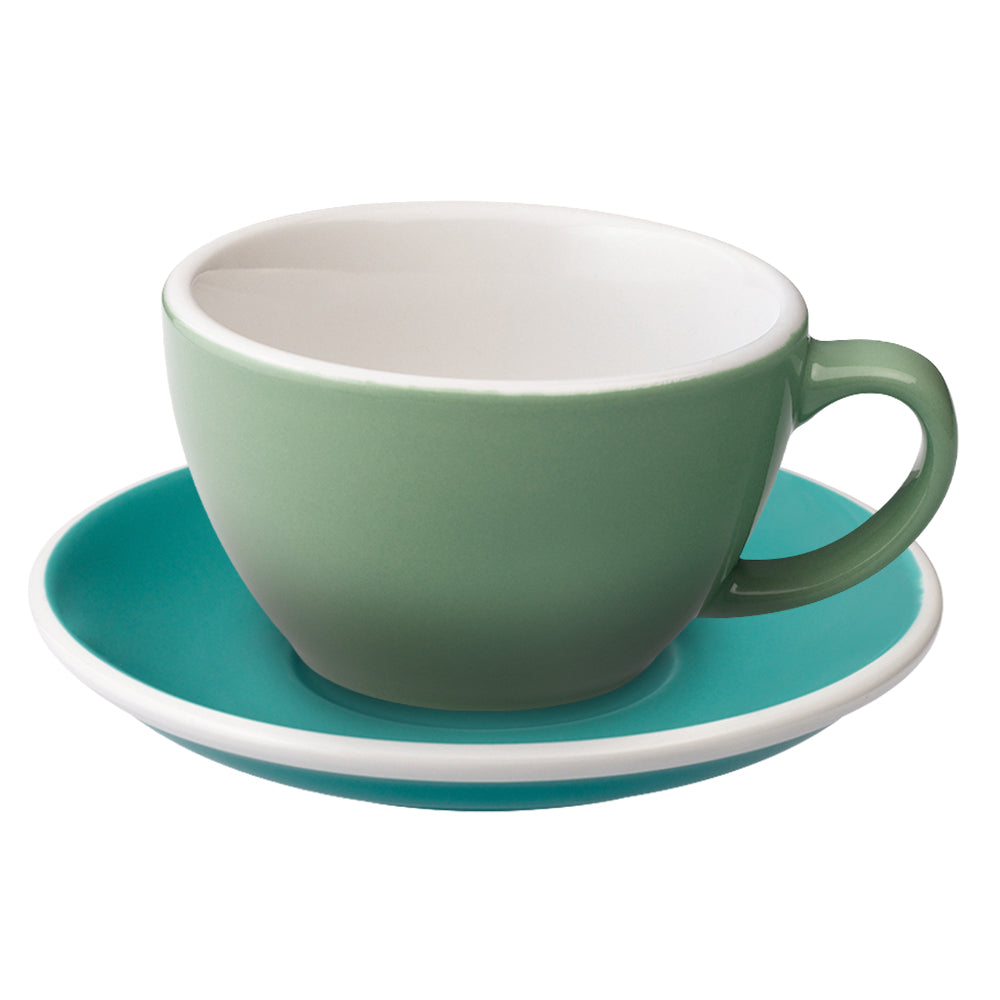 Loveramics Egg Latte Cup (300ml) and Saucer (15.5cm) Set