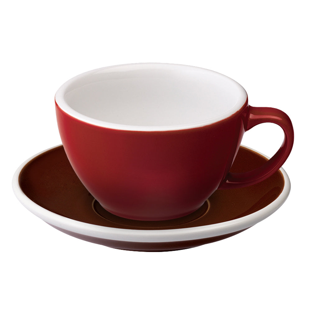 Loveramics Egg Latte Cup (300ml) and Saucer (15.5cm) Set