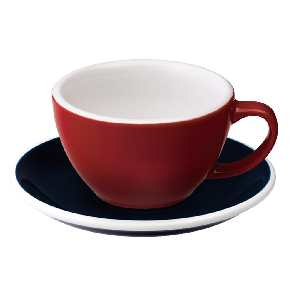 Loveramics Egg Latte Cup (300ml) and Saucer (15.5cm) Set