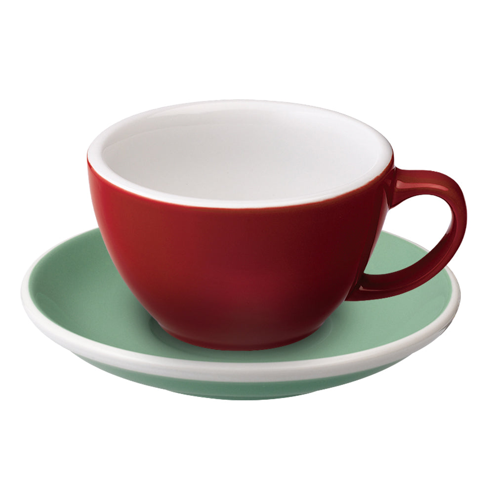 Loveramics Egg Latte Cup (300ml) and Saucer (15.5cm) Set