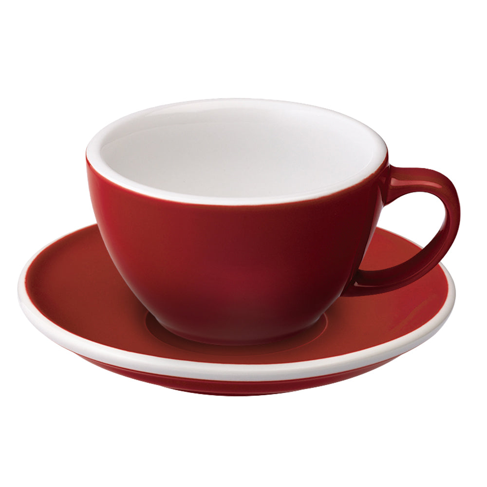 Loveramics Egg Latte Cup (300ml) and Saucer (15.5cm) Set