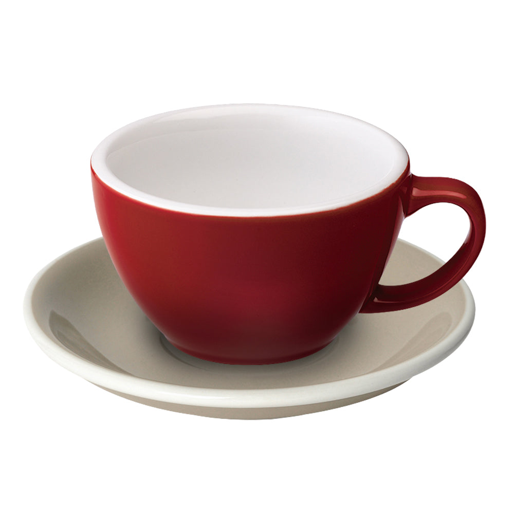 Loveramics Egg Latte Cup (300ml) and Saucer (15.5cm) Set
