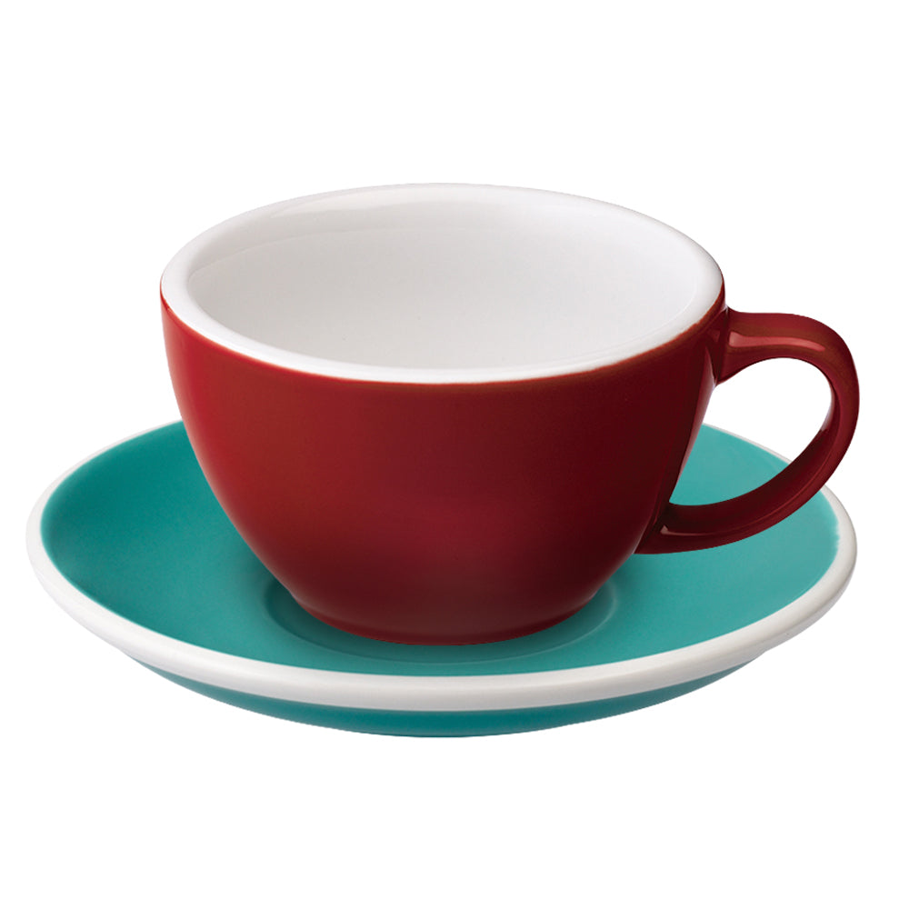 Loveramics Egg Latte Cup (300ml) and Saucer (15.5cm) Set