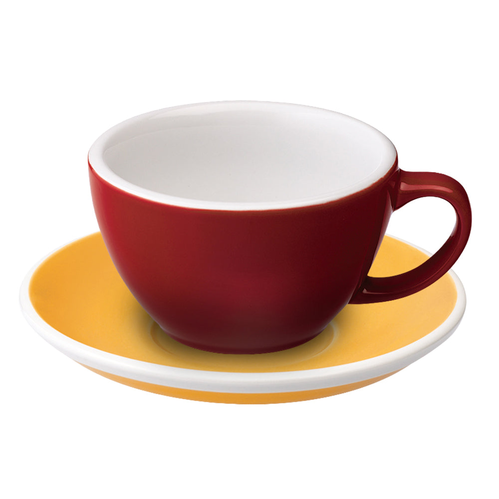 Loveramics Egg Latte Cup (300ml) and Saucer (15.5cm) Set
