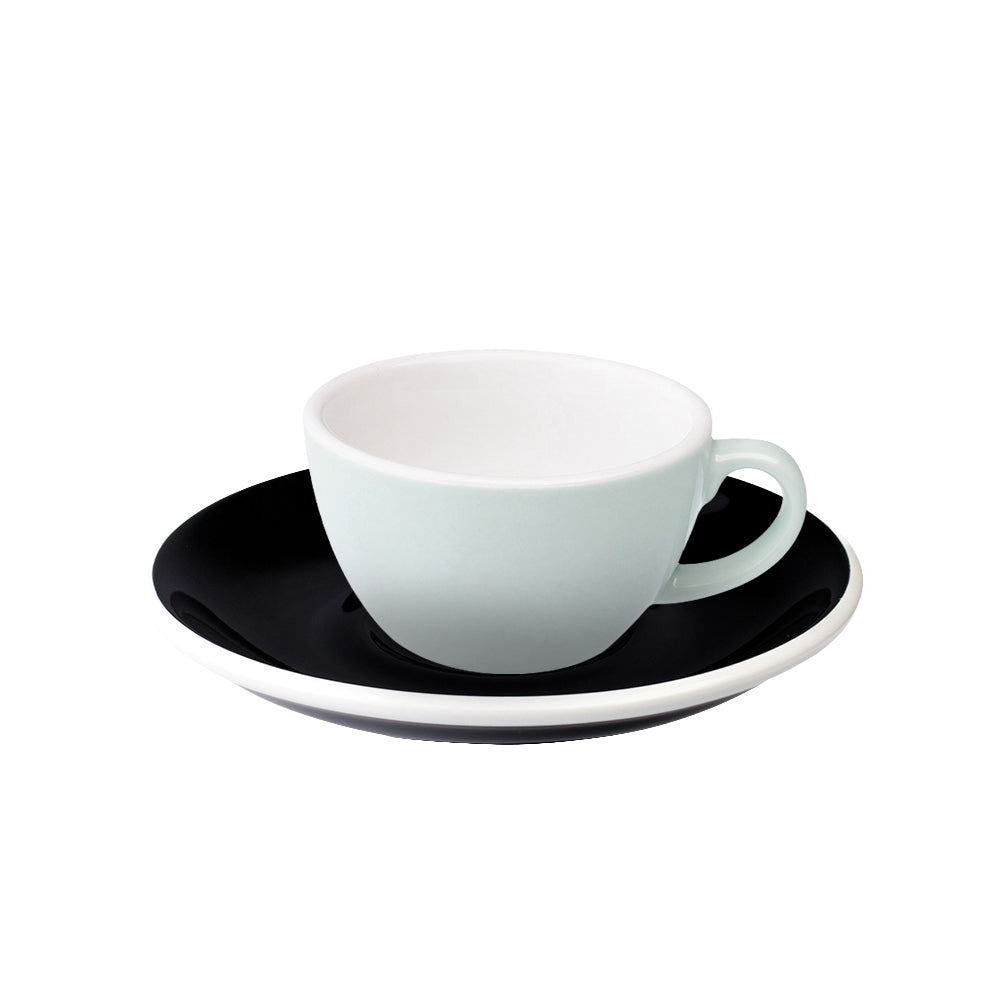 Loveramics Egg Flat White Cup (150ml) and Saucer (14.5cm) Set