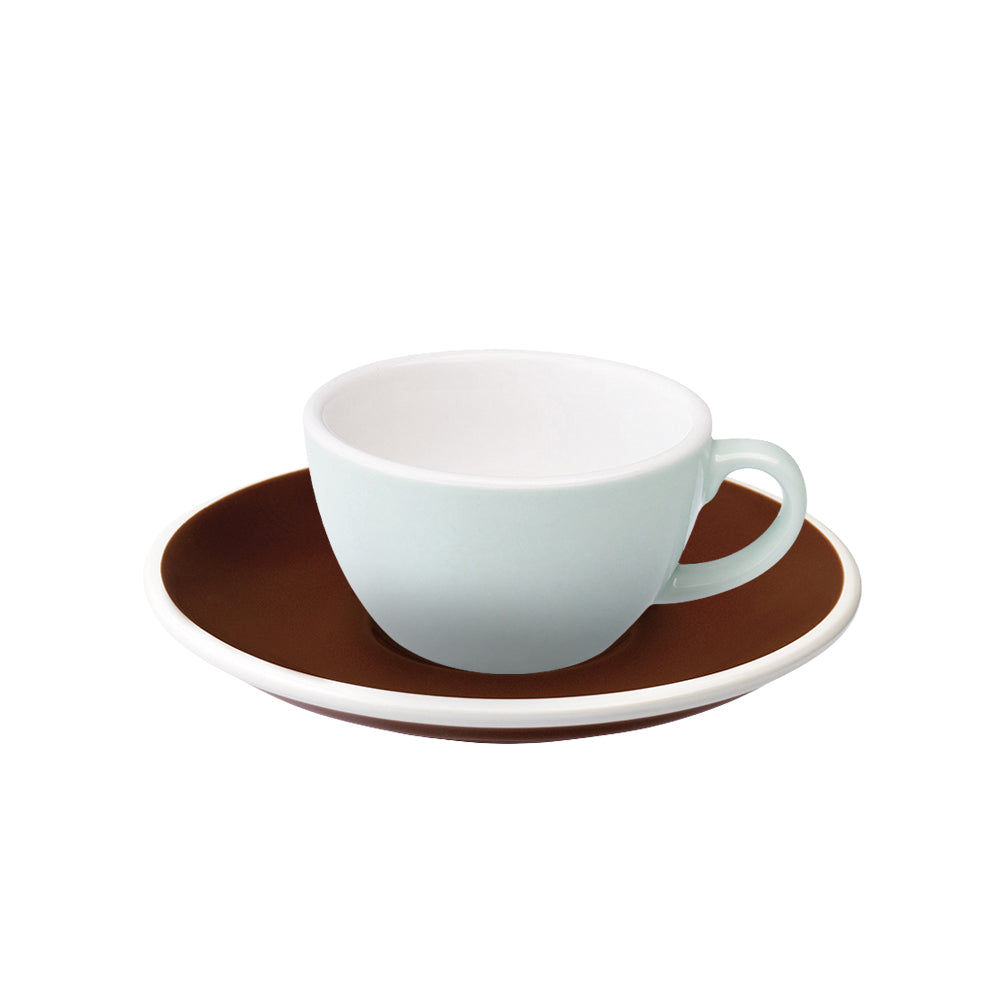 Loveramics Egg Flat White Cup (150ml) and Saucer (14.5cm) Set