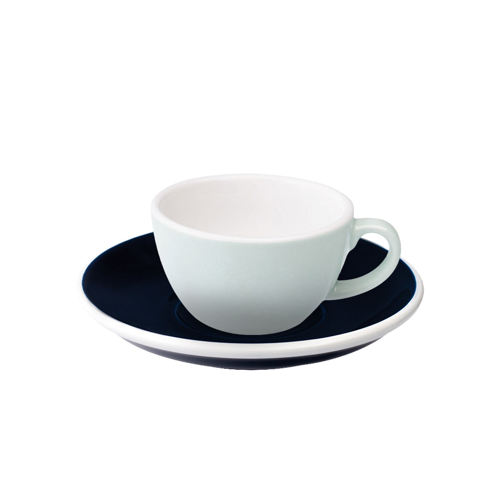 Loveramics Egg Flat White Cup (150ml) and Saucer (14.5cm) Set