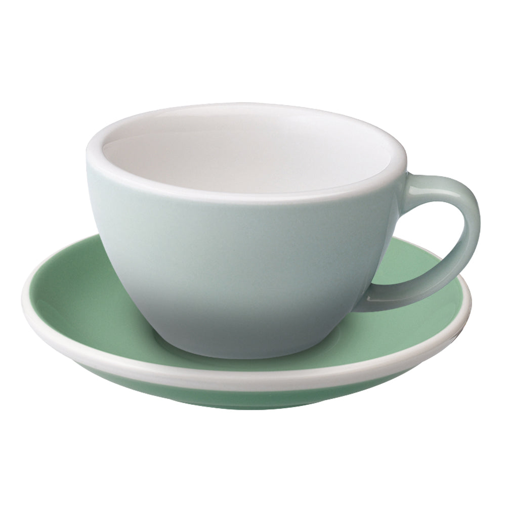 Loveramics Egg Latte Cup (300ml) and Saucer (15.5cm) Set