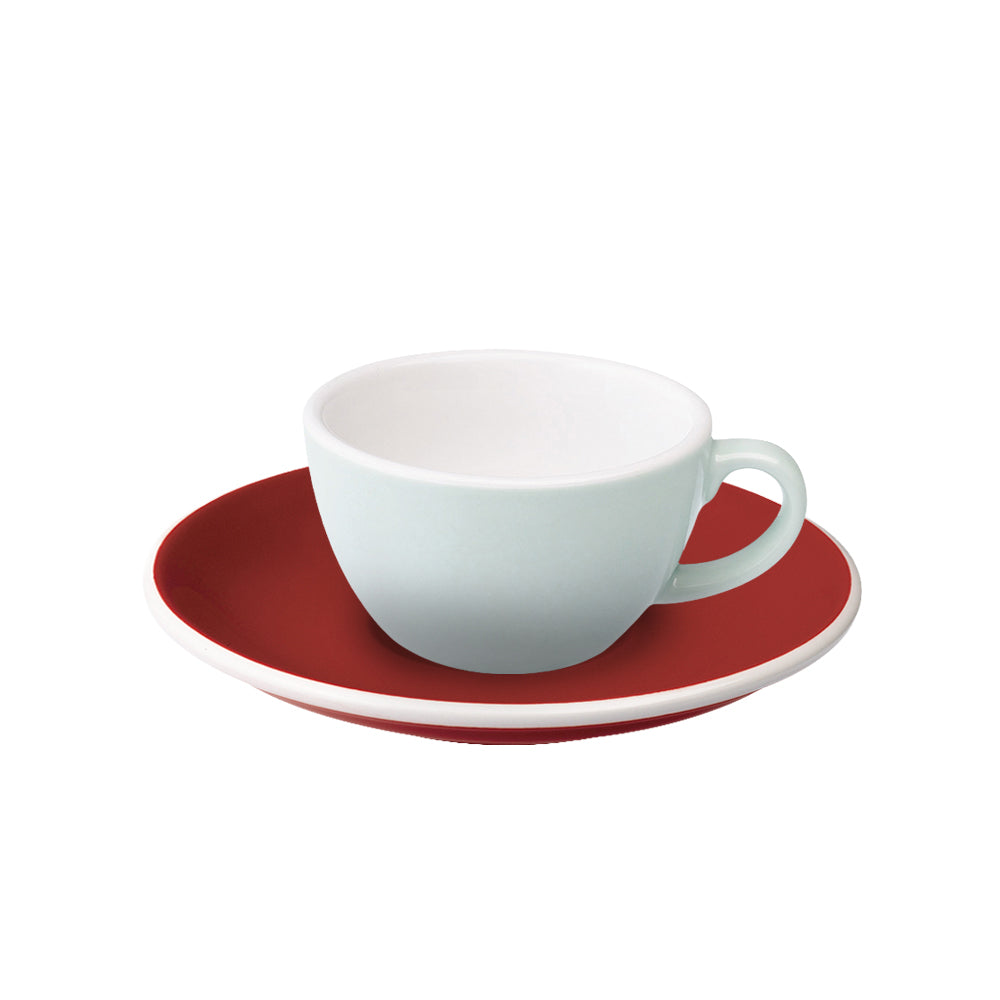 Loveramics Egg Flat White Cup (150ml) and Saucer (14.5cm) Set