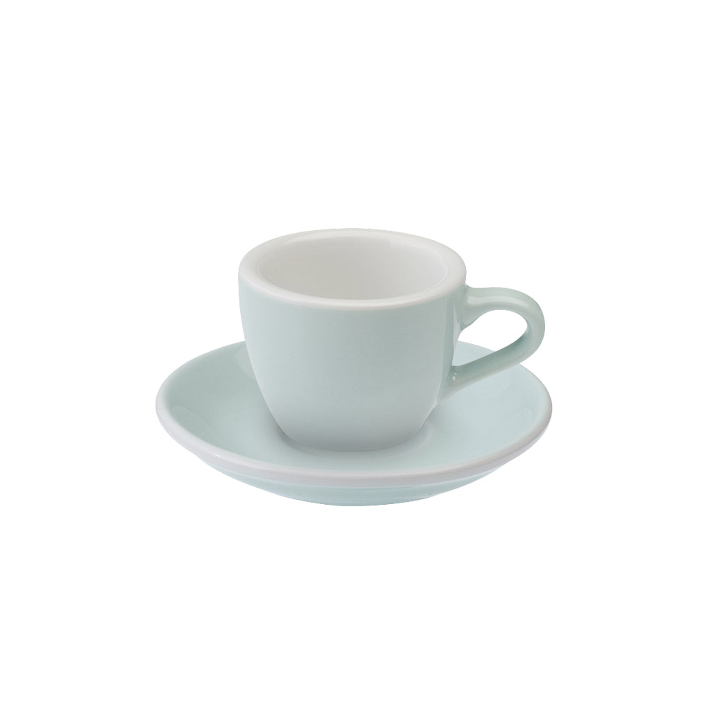 Loveramics Egg Espresso Cup (80ml) and Saucer (11.5cm) Set