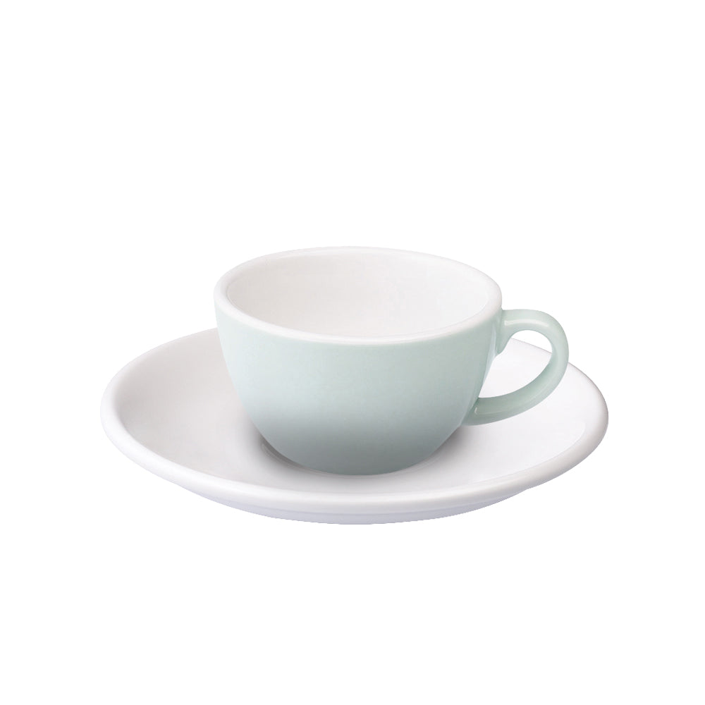 Loveramics Egg Flat White Cup (150ml) and Saucer (14.5cm) Set